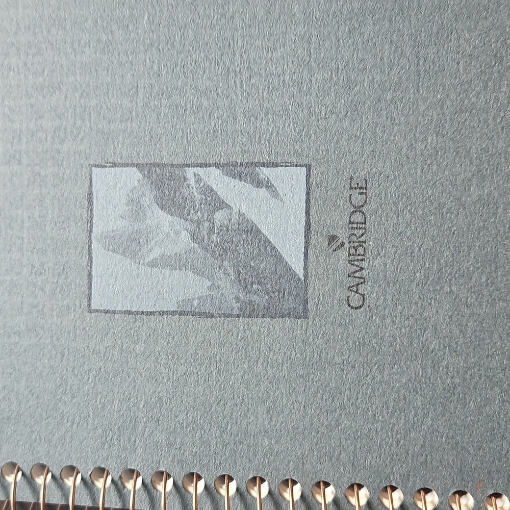 NEW. Cambridge Blue Spiral Notebook - Picture 8 of 9